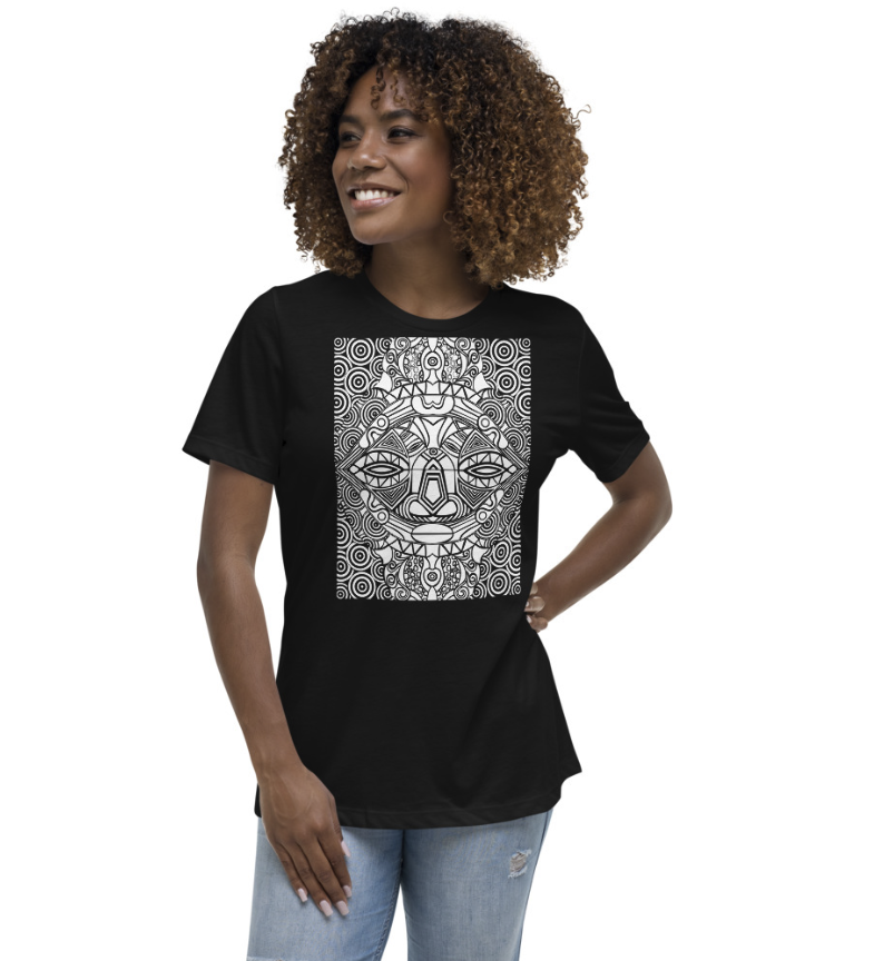 Unisex Art T-Shirt- Mosaic Warrior